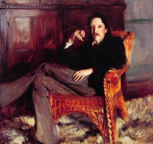 Portrait of Robert Louis Stevenson by John Singer Sargent
