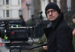 Steven Soderbergh on the set of Haywire