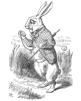 The White Rabbit by John Tenniel